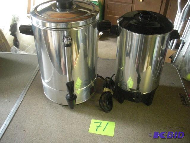 West Bend 30 cup Percolator, REGALWARE, 55 Cu...
