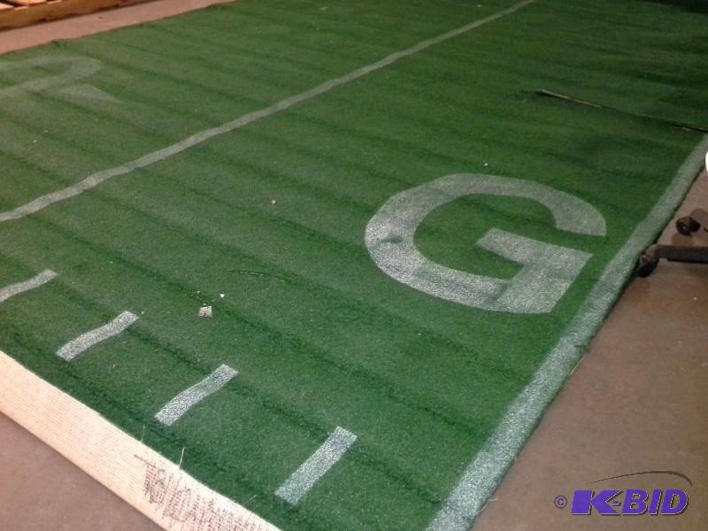 Faux football field
