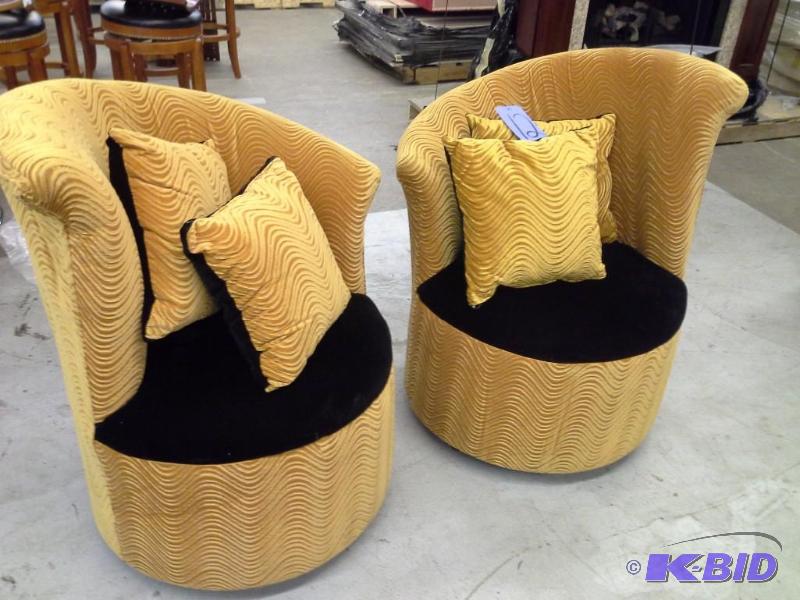 Barrel chairs
