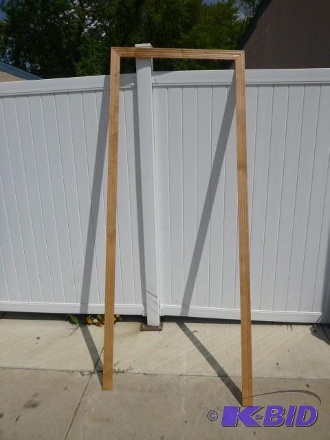 lot 128 image: Pre-Made Oak Door Trim...
