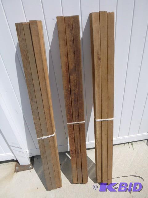 lot 129 image: 3 Packs of Deck Spindles Approximately 18...