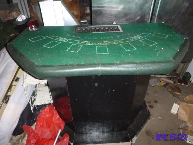 lot 150 image: Black Jack Table...