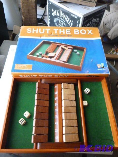 lot 153 image: Shut the Box Game...