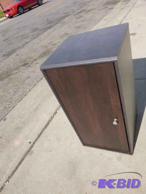 lot 161 image: Storage Cabinet 30" X 15" X 15"...