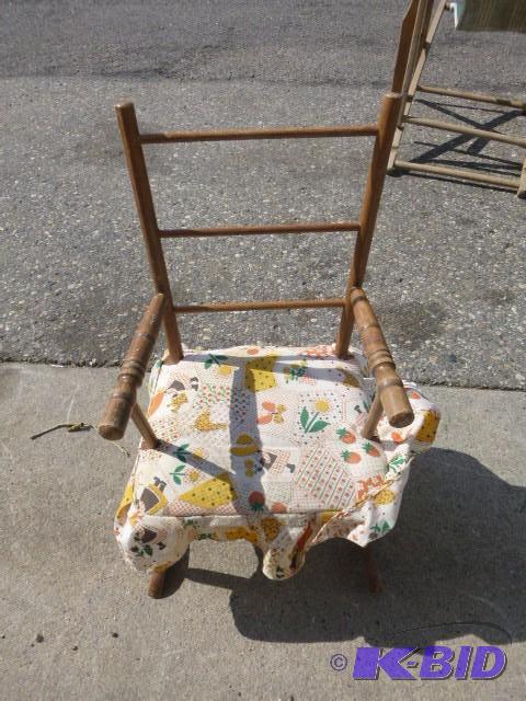 lot 168 image: Childs Rocking Chair...