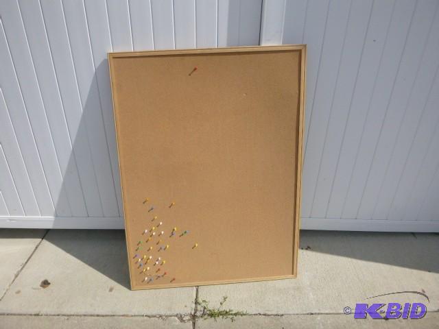 lot 171 image: Bulletin Board 47" X 35"...