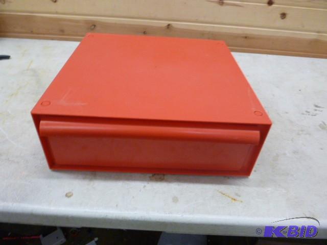 lot 22 image: Plastic Storage Drawer 6" X 16" X 1...