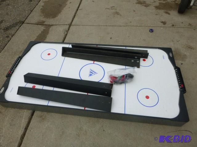 lot 224 image: Halex Air Hockey Table Missing hardware...