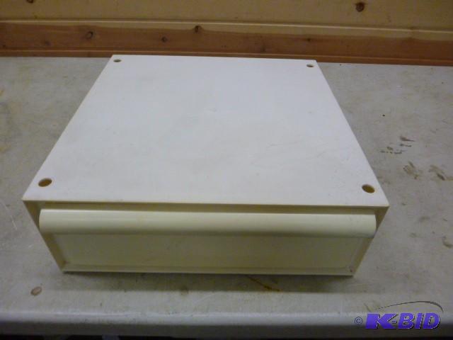 lot 23 image: Plastic Storage Drawer 6" X 16" X 1...
