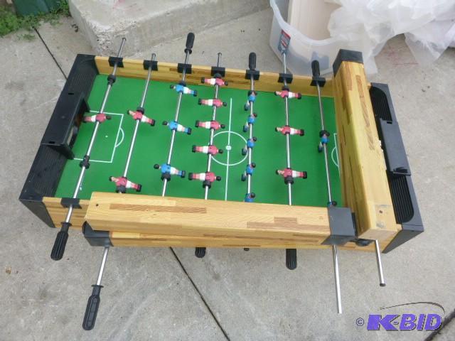 lot 230 image: Sport Craft Foosball Table Missing hardware a...