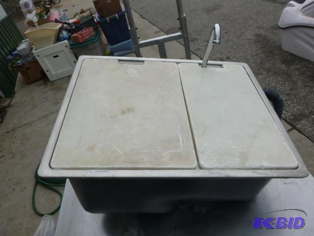lot 232 image: Small RV Sink with Top 19" X 15"...