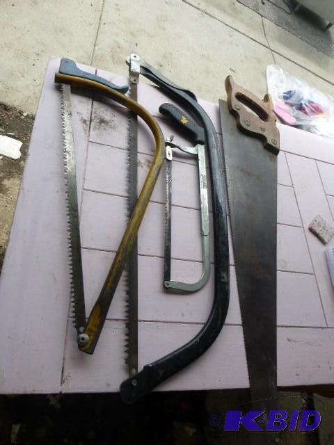 lot 244 image: 4 Miscellaneous Saws...