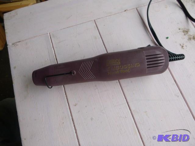 lot 248 image: Marvy Uchida Embossing Heat Tool Tested and w...