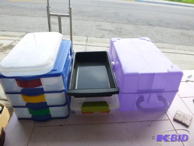 lot 256 image: Lot of Storage Containers...