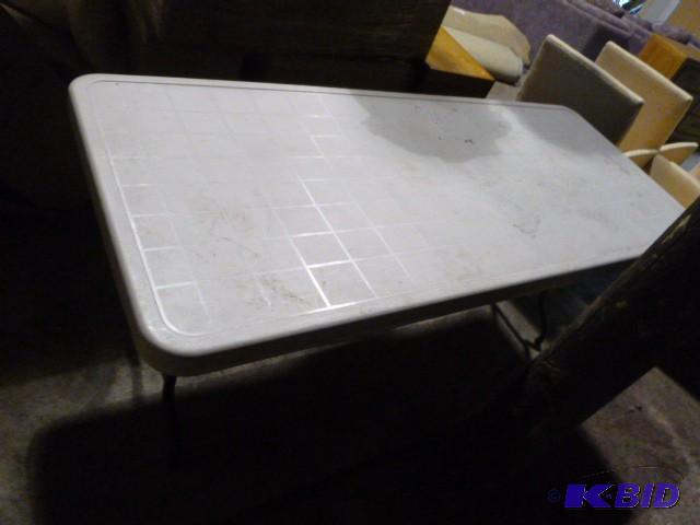 lot 259 image: Folding Table 30" X 72"...