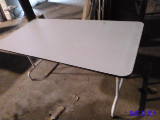 lot 261 image: Folding Table 30" X 60"...