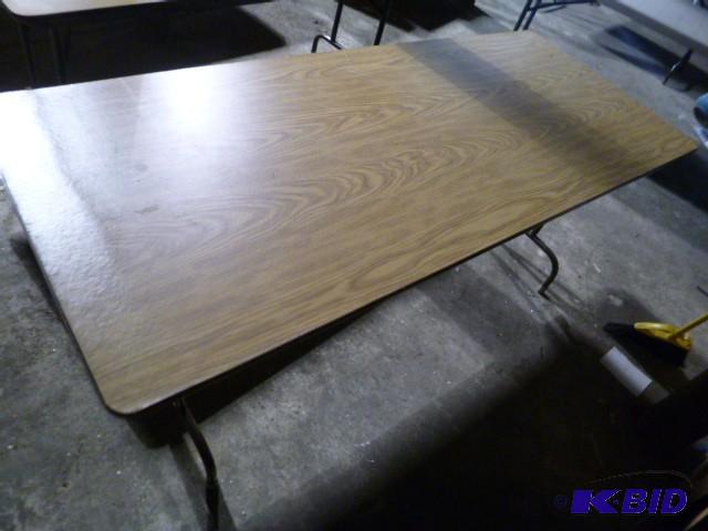 lot 263 image: Folding Table 30" X 72"...
