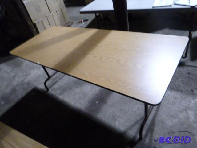 lot 264 image: Folding Table 30" X 72"...