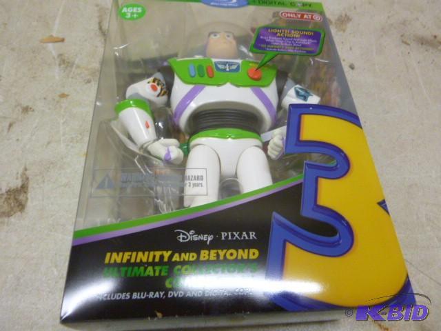 lot 272 image: Toy Story 3 Buzz Light Year Disney Pixar Figu...