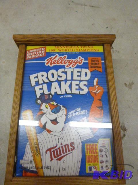 lot 286 image: Frosted Flakes Minnesota Twins 1991 World Cha...