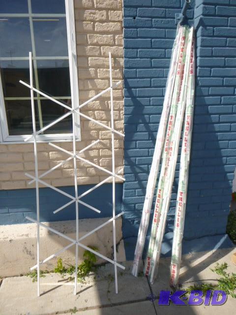 lot 293 image: 5 Garden Trellises Approximately 72" X 2...