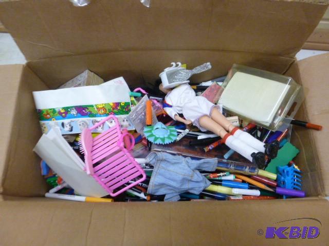 lot 296 image: Box of Miscellaneous Toys...