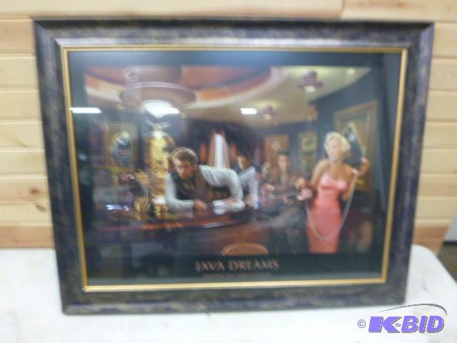 lot 35 image: &quotJava Dreams" Framed Picture by Chr...
