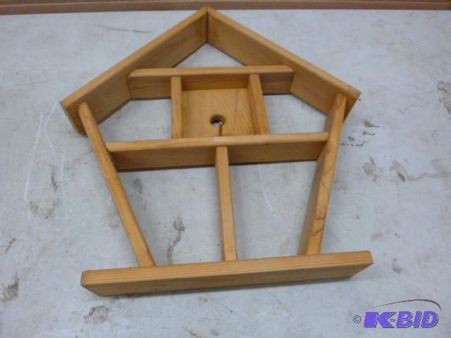 lot 42 image: Amish Built Wood Shadow Box...