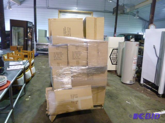 lot 5 image: Pallet of CD Holders 15 cases on pallet, 4 pe...