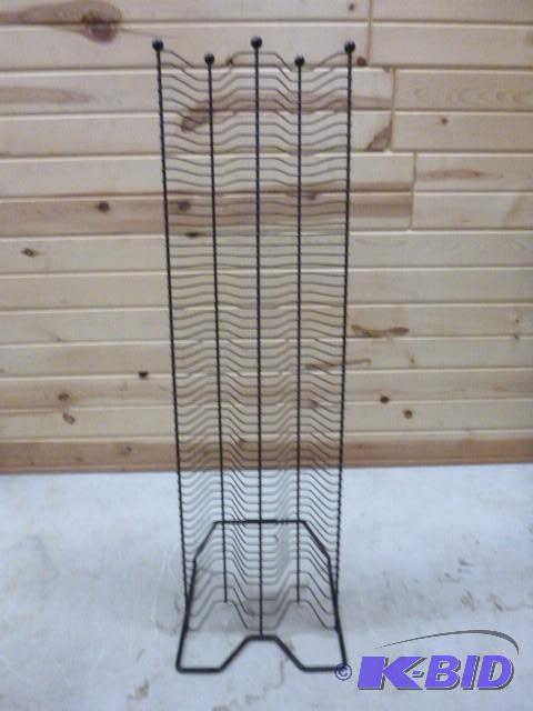 lot 71 image: Metal 37" CD Tower...