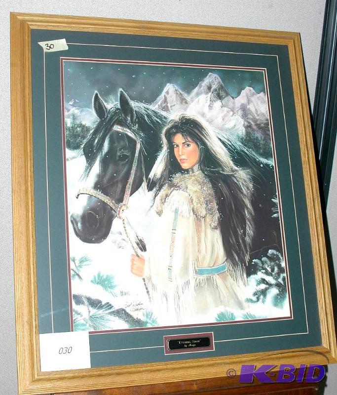 Signed print by Maija