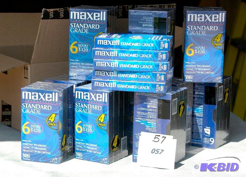 Maxell Video Cassettes
