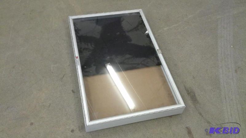 Aluminum frame wall diplay