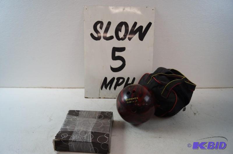 Pool Balls and bowling ball with bag
