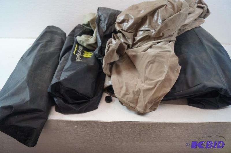 Tents and mattresses