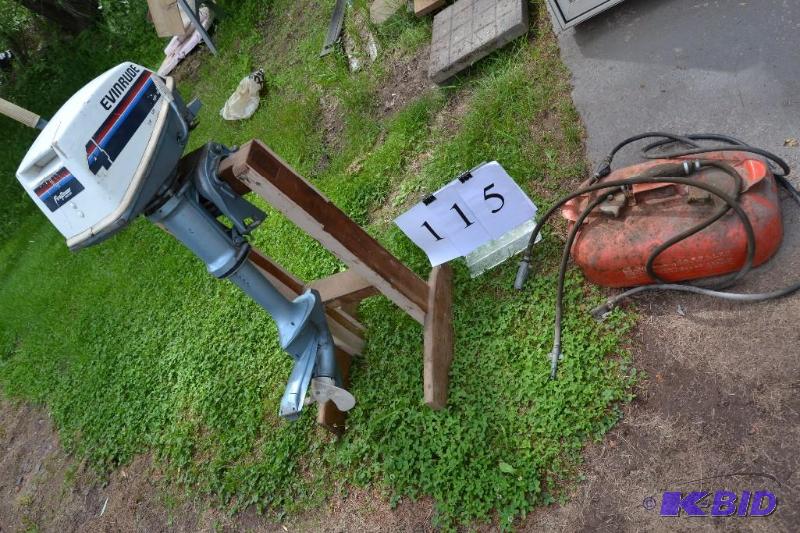 lot 115 image: Evinrude motor