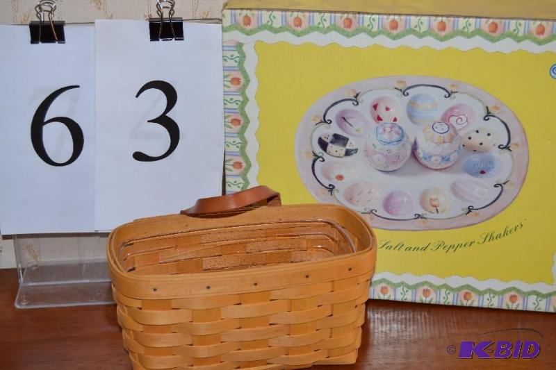 lot 63 image: Longaberger