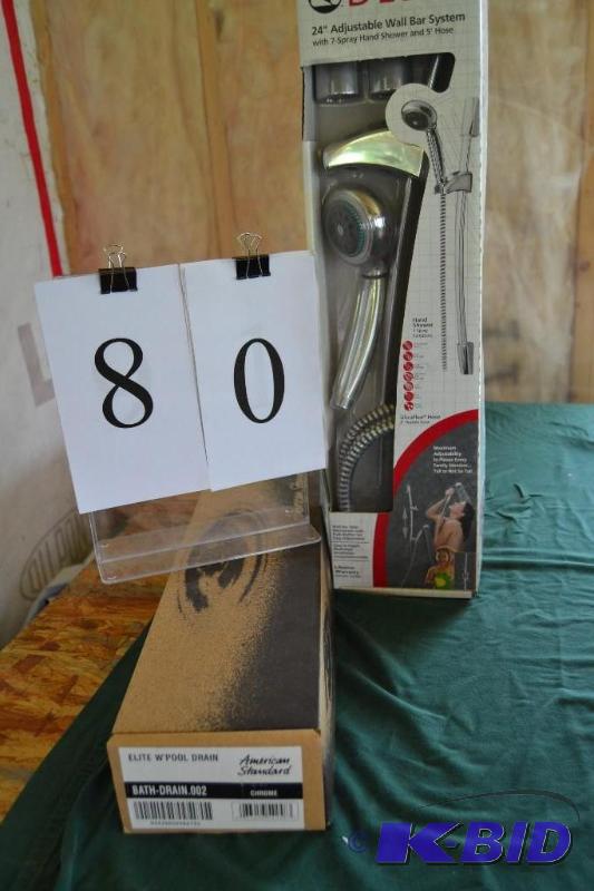 lot 80 image: Delta & American standard