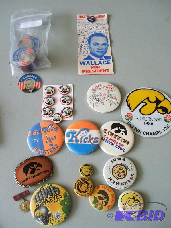 lot 51 image: Campaign Buttons