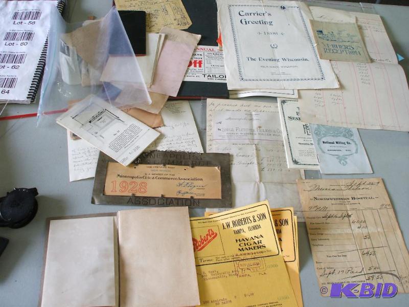 lot 60 image: Commercial Trade Printed Materials