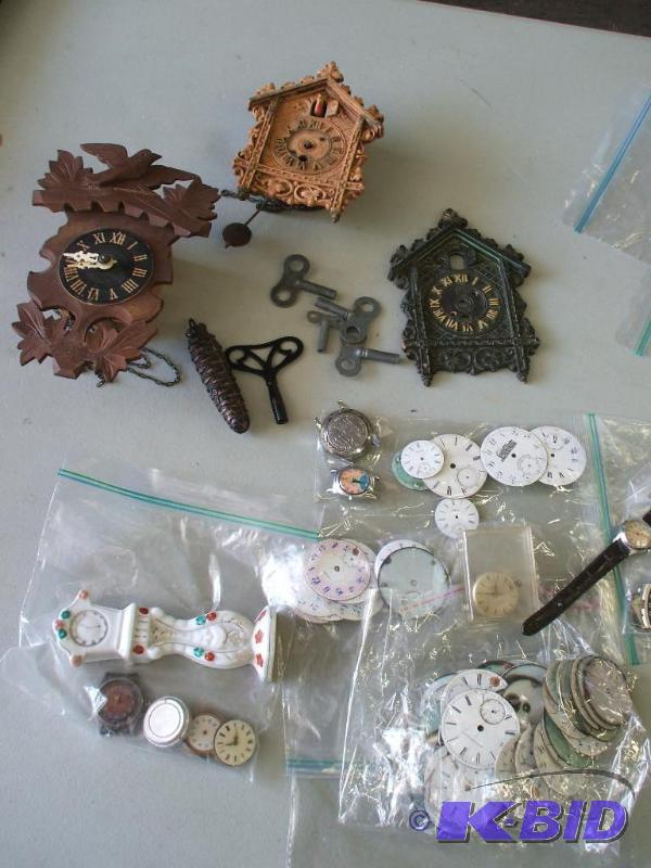 lot 68 image: Parts for Timekeeping Instruments