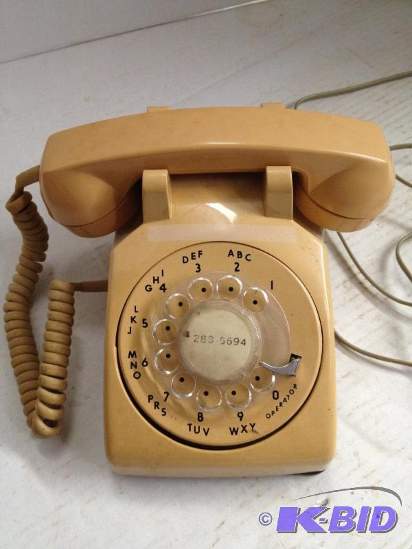 lot 55 image: Rotary Desk Phone