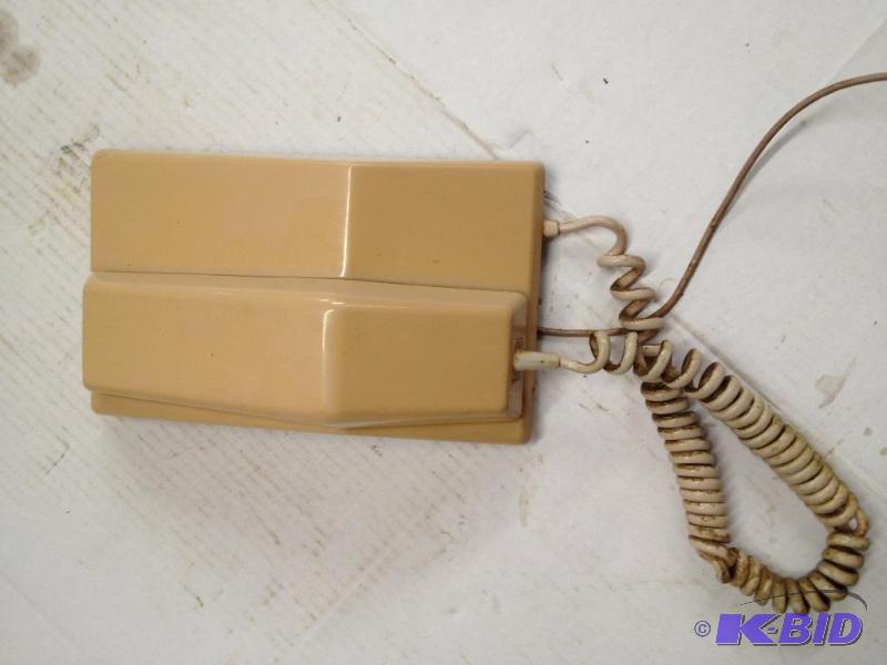 lot 57 image: Retro Modern Rotary Wall Phone