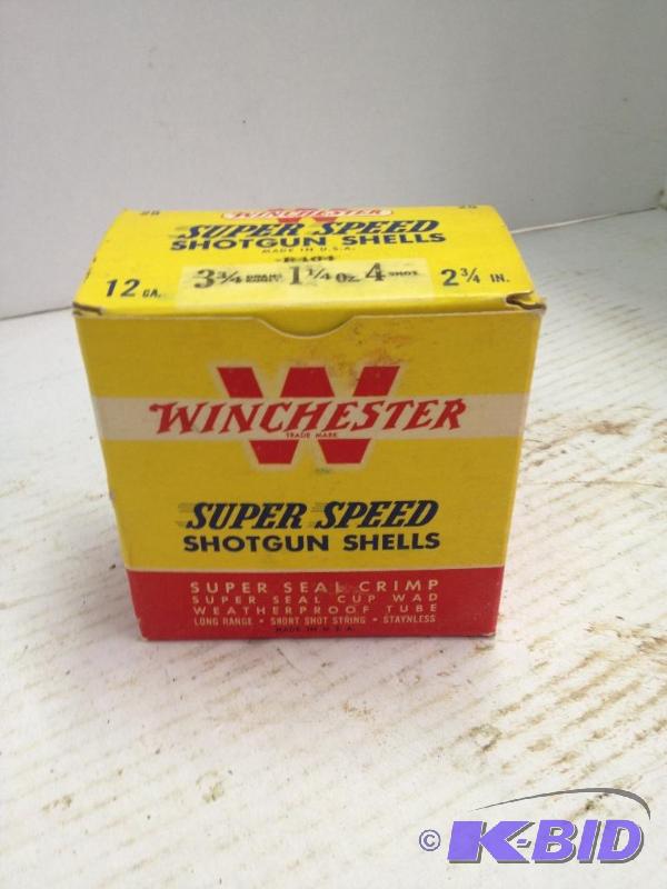 lot 81 image: Winchester 12 ga. Shells