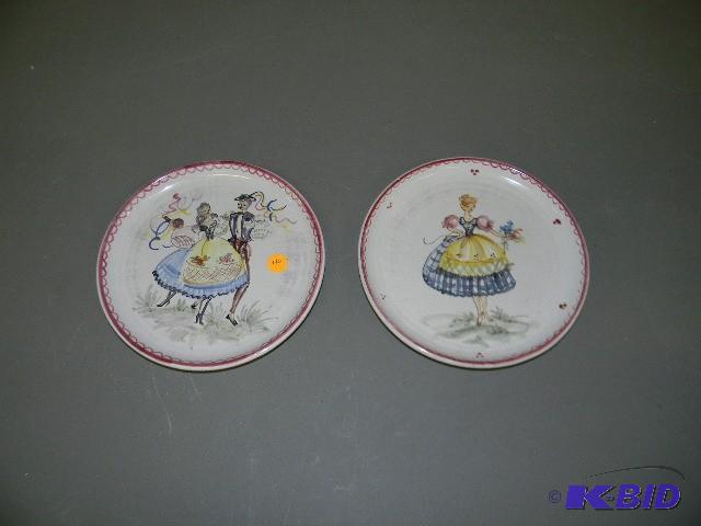 lot 119 image: Lot of 2 decorative plates - Made in Germany ...