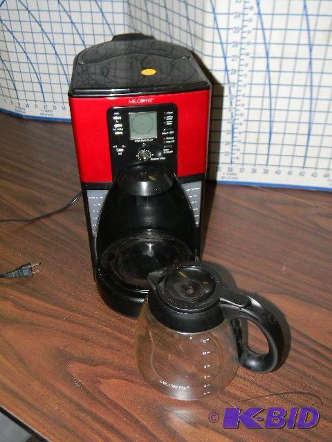 lot 152 image: Mr. Coffee brewer...