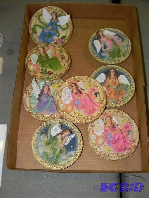 lot 217 image: Lot of misc. angel decor...