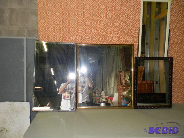 lot 237 image: Lot of 4 mirrors...