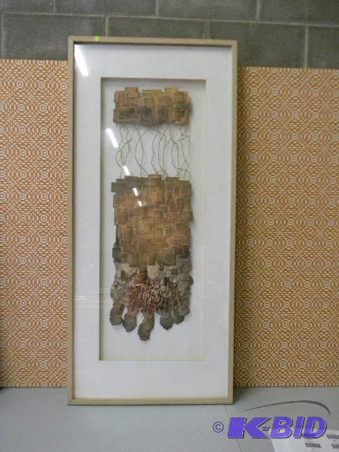 lot 259 image: Framed wall decor 4 tall...