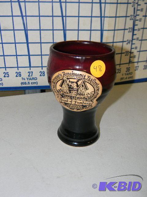 lot 48 image: 2009 Renaissance Festival chalice...